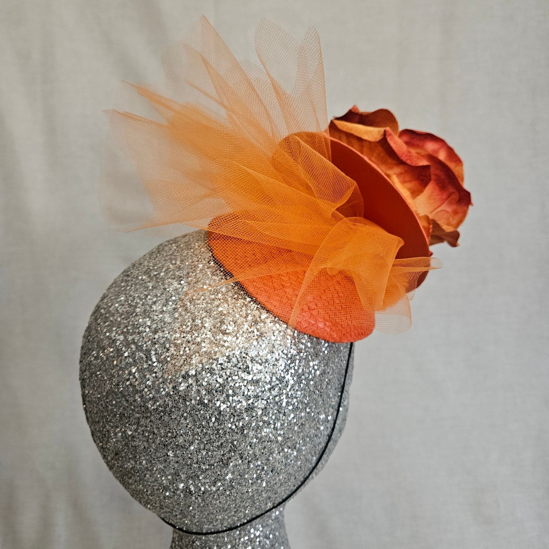 The "Clementine" Fascinator