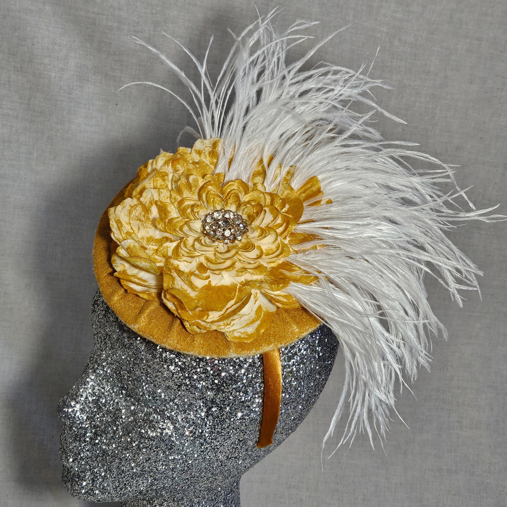 The "Goldie" Fascinator