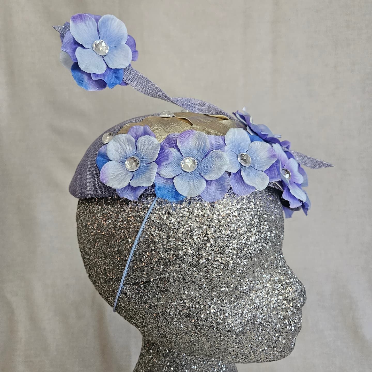 The "Hortense" Fascinator