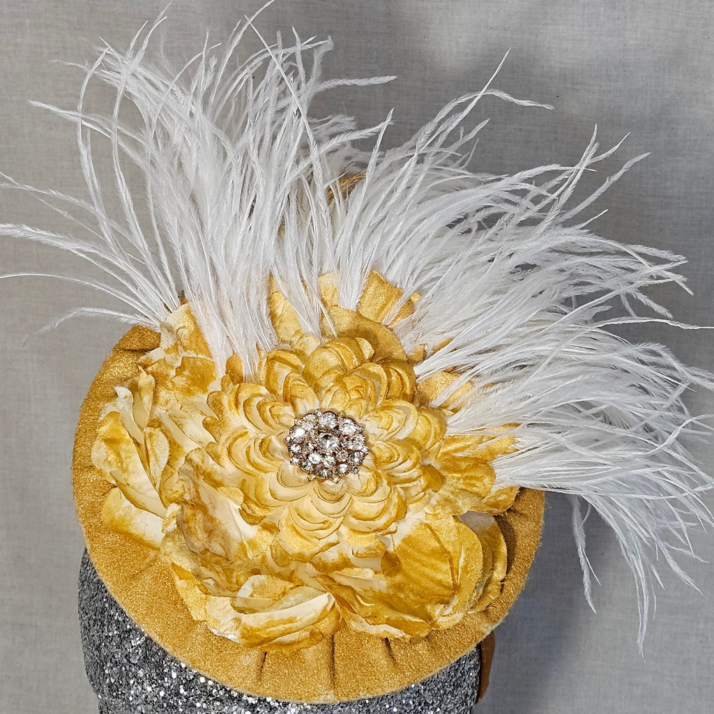 The "Goldie" Fascinator