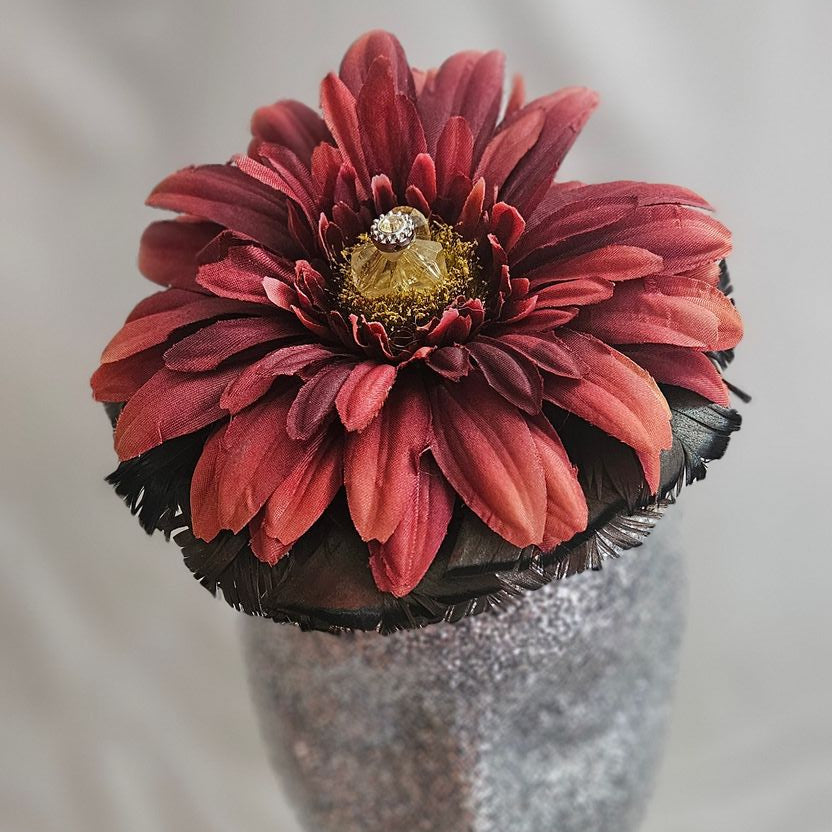 The "Amber" Fascinator