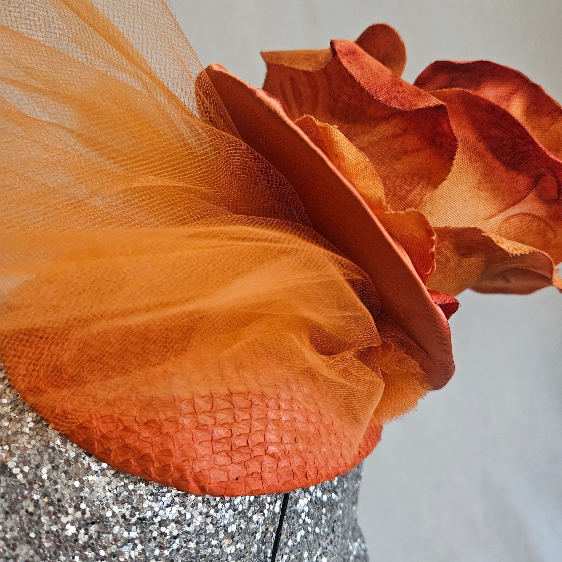 The "Clementine" Fascinator