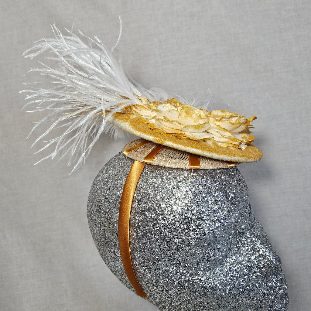 The "Goldie" Fascinator