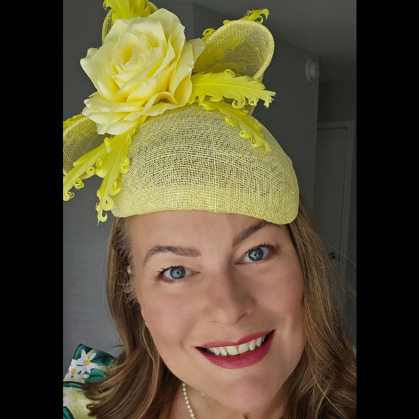 The "Lemonade" Fascinator