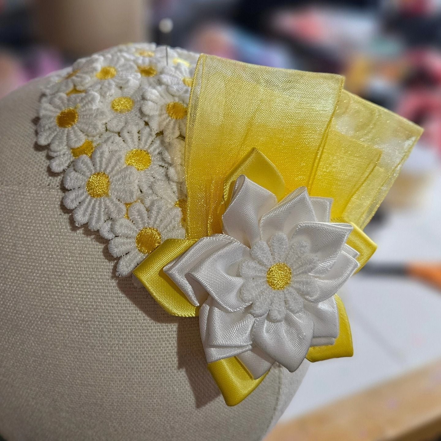 Yellow Hair Clip