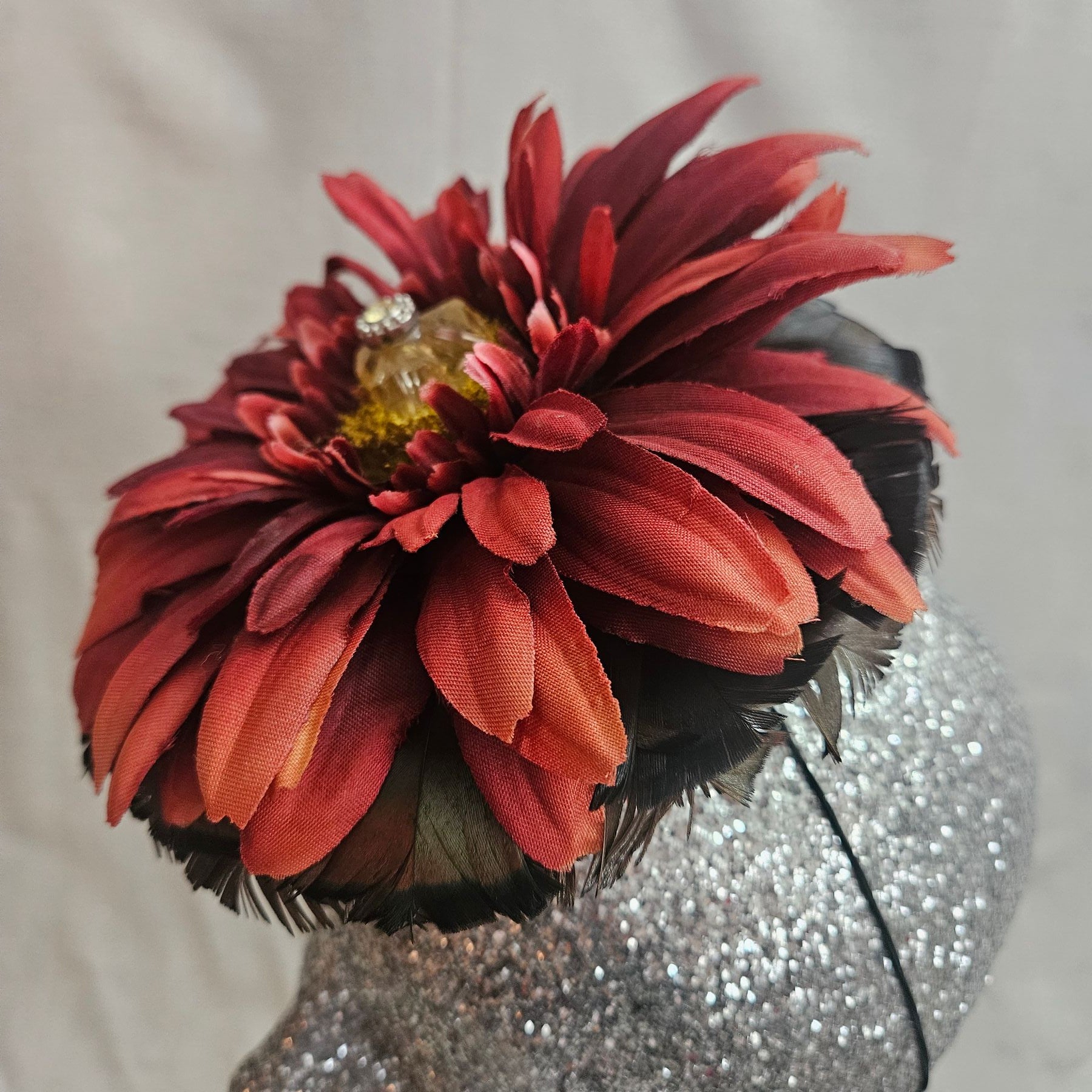 The "Amber" Fascinator