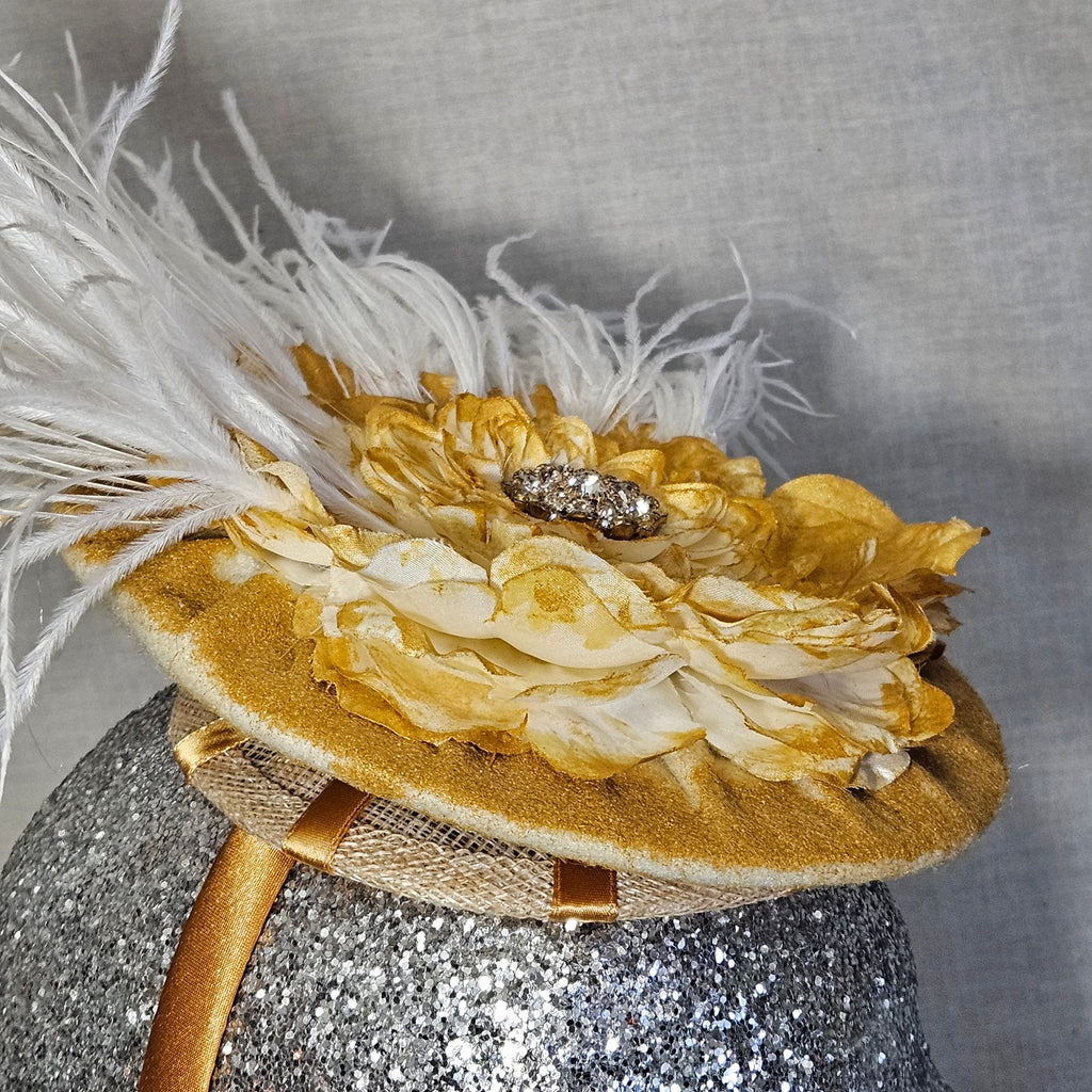 The "Goldie" Fascinator