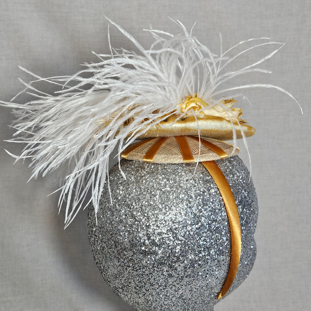 The "Goldie" Fascinator