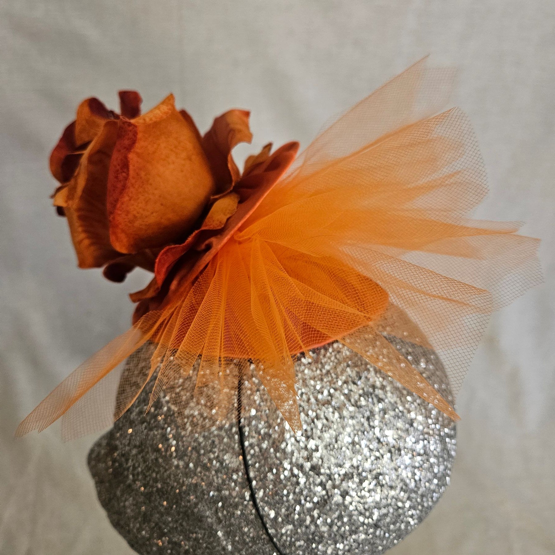 The "Clementine" Fascinator