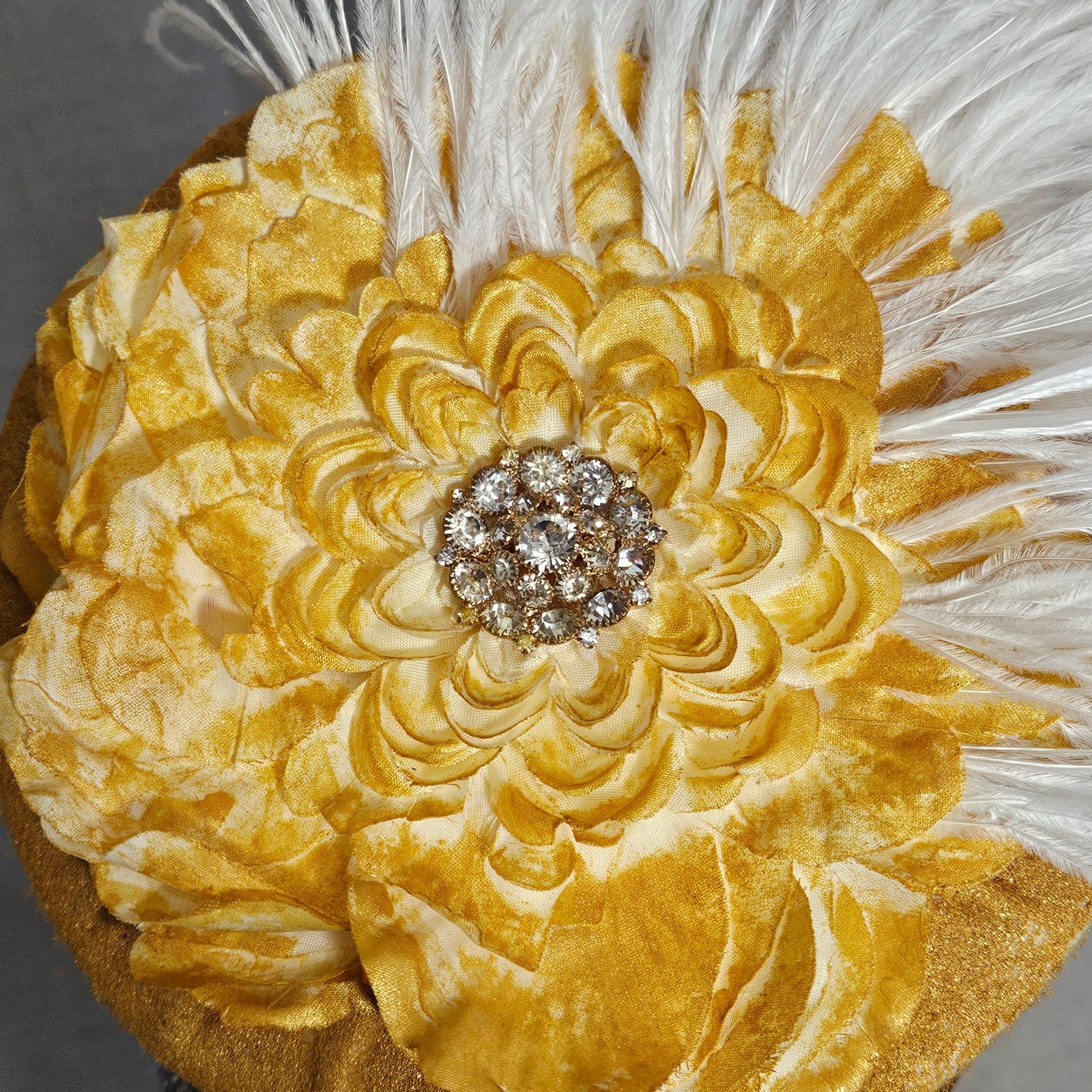 The "Goldie" Fascinator