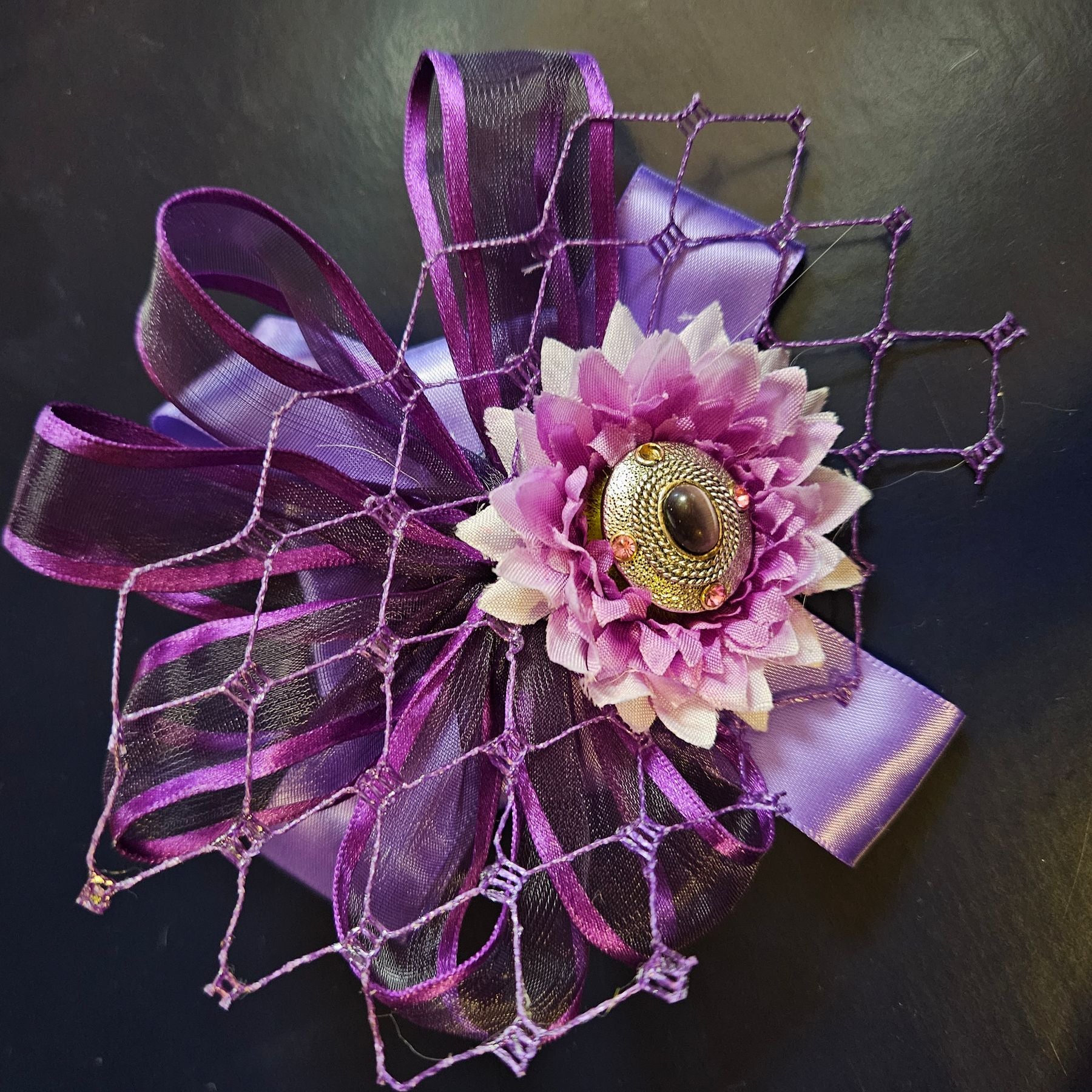 Purple Hair Clip